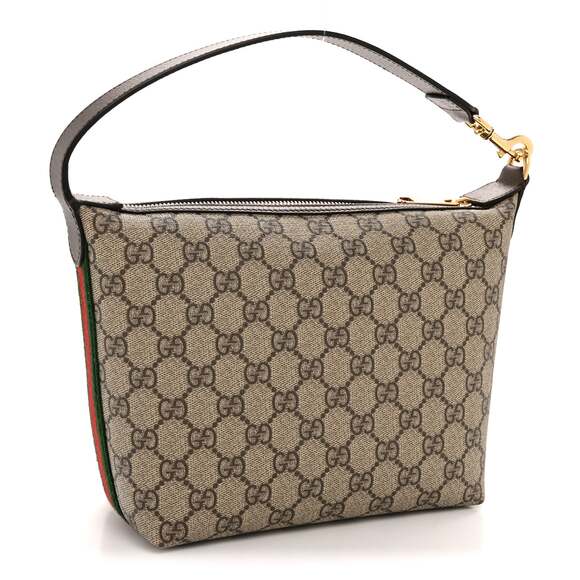 Gucci Gg Supreme Textured Calfskin Web #223670G12B - Picture 3 of 11